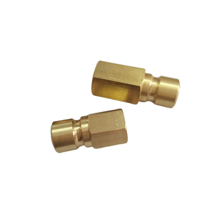 Máquina CNC TJPF0352 1/4 ''Tubo hembra reductor de latón Accesorios de pezón de manguera roscada con diferentes tamaños - Product Image 2