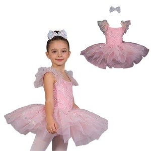 Traje de Baile para Niñas de 2 a 14 Años, Vestido Tutú para Práctica de Danza Libre, Ballet y Actuaciones en Escenario, Ideal para Fiestas Temáticas - Product Image 3