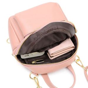 Children Girl Women Casual Multi Color Traveling Mini <b>Backpacks</b> in Pu Leather - Product Image 5
