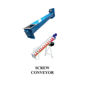 Transportador de tornillo Equipo de manipulación de materiales industrial resistente para el transporte eficiente de polvos y gránulos de granos - Product Image 1