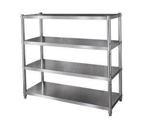 Scaffale in Acciaio Inox con Pannelli Rinforzati, Multistrato, Anticorrosione, Antiruggine, Assemblaggio Rapido, Ispezione di Fabbrica - Product Image 6
