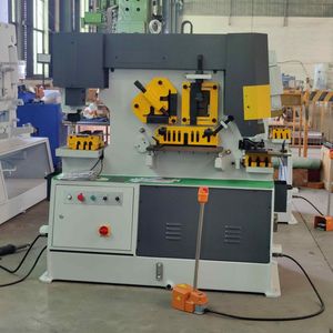 Cisaille hydraulique multifonctionnelle Q35Y de 60 tonnes pour le travail des métaux, poinçonneuse et cisaille à métaux, fabriquée en Chine - Product Image 4