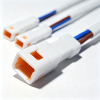 Kabel Konektor Listrik Tahan Air SYK Automotive 2/5/6PIN Adaptor DIN Konduktor Tembaga Murni Isolasi PVC Tahan Tegangan 250V