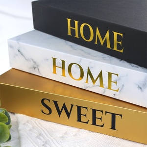 Faux <b>Book</b> Home Decoration Coffee Table <b>Books</b> Decor Hardcover Modern Faux <b>Books</b> <b>BOX</b> - Product Image 2