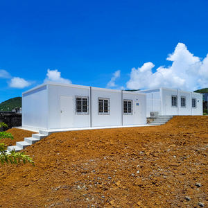 Maison conteneur préfabriquée, salle de classe avec panneaux sandwich ignifuges, résistante au vent, dortoir scolaire portable, bureau de chantier - Product Image 2