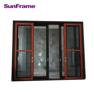 Véranda <span class=keywords><strong>coulissante</strong></span> en aluminium sans cadre personnalisée Portes et fenêtres en verre trempé double - Product Image 1