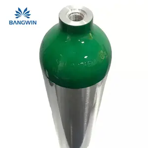 BW-3AL tragbare MD-Größe medizinischer Sauerstoff Aluminiumzylinder O2-Flasche für RPE-Atmungsanlage