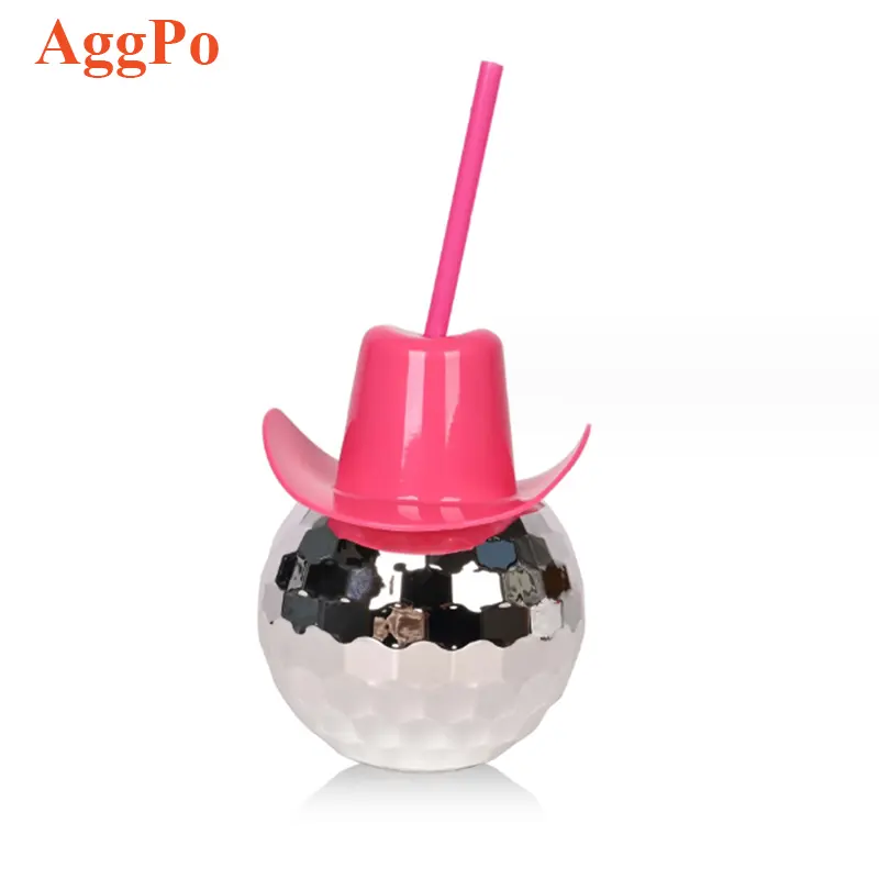 Дискотека, ковбойская шляпа, чашка, флэш-шар, соломенная чашка, особая форма для девочек