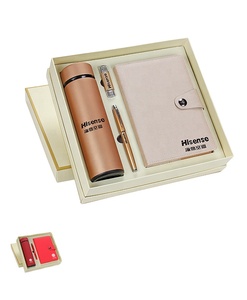 Custom Logo Other Promotional & Business Gifts Corporate Giveaways <b>Notebook</b> and Pen USB Water Bottle Office Souvenir Gift <b>Set</b> - Product Image 4