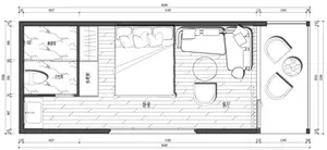 Casa móvil moderna y cómoda, diseño de Casa de cápsula prefabricada para campamento de contenedores de casas pequeñas para el hogar o el viaje, de estilo moderno y cómodo, para el hogar o el viaje