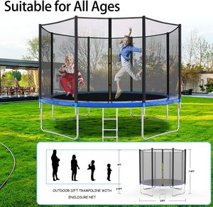 Trampolín de fitness para interiores del fabricante, uso doméstico, fuerte capacidad de carga, barandillas de acero, adultos, niños, <span class=keywords><strong>parques</strong></span> al aire libre - Product Image 4