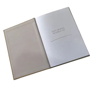 Chất lượng cao tùy chỉnh in ấn bìa cứng lòng biết ơn linen vải Tạp Chí Nhật Ký A3 A4 A5 đầy màu sắc máy tính xách tay giấy in các tông - Product Image 2