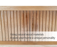 Table de salon pour la maison Table basse d'appoint en bois Style nordique moderne simple Table de télévision en bois massif