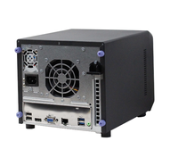 Serveur de stockage en réseau NAS Mini ITX avec baie de disque dur 3,5 pouces à échange à chaud, 4 pièces, OEM ODM personnalisé, ordinateur PC IPFS
