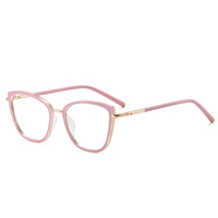 MS 97758 Femmes Lunettes De Luxe Lunettes Cadre Prescription Bleu Lumière Blocage Optique Coloré Élégant Lunettes Cadres