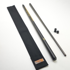 Queue de billard Little Monster Black Egg en fibre de carbone, joint central, 2 pièces, pour <span class=keywords><strong>punch</strong></span> et jump, tout-en-un, 13 mm, <span class=keywords><strong>19</strong></span>-21 oz - Product Image 1