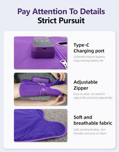 Masajeador de piernas neumático, presión médica de extremidades, circulación, mujeres embarazadas, Edema, pantorrilla, muslo, pie, masajeador de aire - Product Image 6