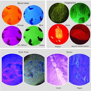 Tank007 pháp y UV LED Đèn pin sạc ánh sáng trắng <span class=keywords><strong>Torch</strong></span> pháp y Đồng Phục Ánh Sáng Dấu Chân điều tra hình sự LED - Product Image 5