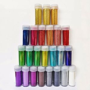 Confezione da 24 Barattoli Glitterati per Arti e <span class=keywords><strong>Mestieri</strong></span>, Scrapbooking, Unghie e Biglietti <span class=keywords><strong>d</strong></span>'Auguri - Product Image 4