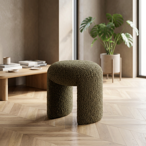 Modern Light Fabric Storage Bench with Lid Stylish Ottoman for Living Room & Bedroom Home Decor - Product Image 3