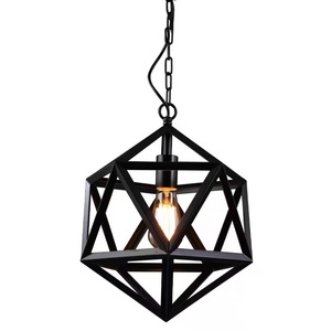 Lustre de Restaurant Vintage Géométrique Pendentif Industriel Multi-facettes Grande <span class=keywords><strong>Suspension</strong></span> <span class=keywords><strong>pour</strong></span> <span class=keywords><strong>Cuisine</strong></span> Bar Café Loft - Product Image 5