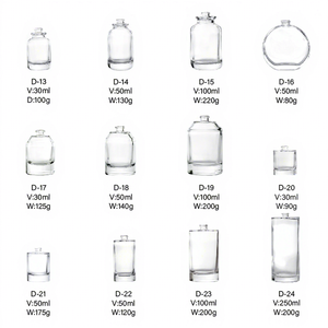 LONGDEBAI Wholesale clear 50ml <b>Perfume</b> <b>Bottle</b> Round Flat square Irregularity Unique Transparent Empty Glass <b>Perfume</b> <b>Bottle</b> 50mL - Product Image 1