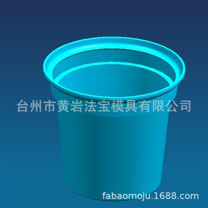 Moule pour gobelets en plastique pour moulage par injection, matériau P20, une seule surface de découpe, arrangement horizontal, articles de nécessité quotidienne - Product Image 1