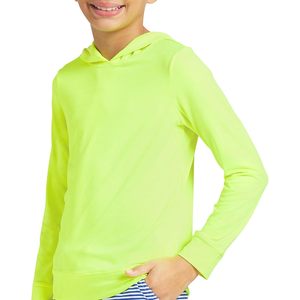 FOXA T-shirt de protection solaire à manches longues et à capuche pour garçons UPF 50+ - Product Image 2