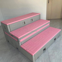 Meubles d'école commerciaux, scène pliante portable, escaliers mobiles, plateforme de scène pour chœur d'étudiants