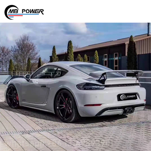 Labbro Anteriore per <span class=keywords><strong>Porsche</strong></span> <span class=keywords><strong>718</strong></span> in Stile TechArt, Diffusore Posteriore e Prese d'Aria, Spoiler Posteriore per Kit Carrozzeria <span class=keywords><strong>718</strong></span> - Product Image 3