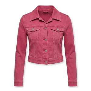 Fabricant de vestes en jean pour femmes en gros pour les marques de mode, étiquette personnalisée, approvisionnement en gros - Product Image 1