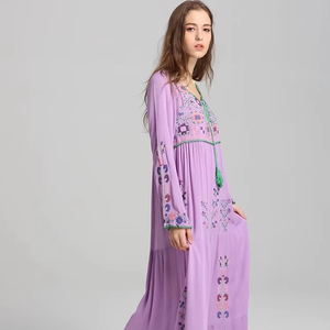 Wholesale Boho Hippie Maxi Dress Tassel Tied Waist | Alibaba.com Wholesale Boho Hippie Maxi Dress Tassel Tied Waist | Alibaba.com