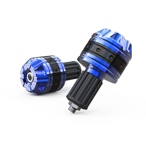 Manubrio Moto spina bilanciata CNC alluminio Moto manubrio manopole terminali cursore estremità per accessori Moto 16-18mm - Product Image 5