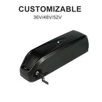 Batterie lithium pour vélo électrique UTY 36V 48V 52V 13Ah 15Ah 18Ah 20Ah, pour vélos électriques 500W