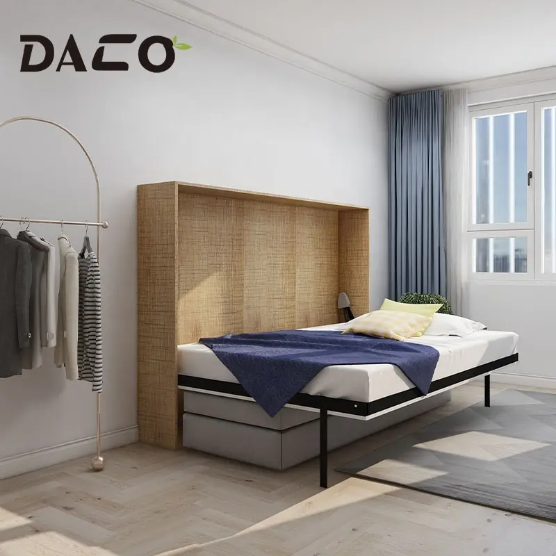 Современный дизайн, горизонтальный диван, подъемная кровать с подъемным шкафом, кровать для гидравлической поршневой системы