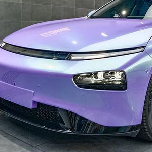 Wrapmaster รถเปลี่ยนสีได้1.52*17ม. ปรับแต่งได้รถสีเขียวสีม่วงลูกกวาดคู่ - Product Image 3