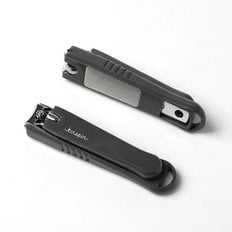 HWA Ensemble de 2 coupe-ongles en acier pour orteils, doigts, pieds et pédicure Lame incurvée pour bébé et usage personnel (WC8BF2B) - Product Image 1