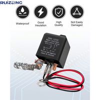 Interrupteur de coupure de batterie sans fil 12V 200A avec 2 télécommandes, antivol, coupure de courant, certifié CE, portée 10-50m pour voiture, IP65