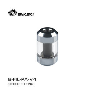 <span class=keywords><strong>Bykski</strong></span> B-FIL-PA-V4 Filtre refroidi à l'eau à faible résistance au débit, couvercle en cuivre, filetage G1/4 - Product Image 3