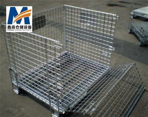 מפעל פיצוח רשת תיל באיכות גבוהה מיכל סיטונאים חומר פלדה כלובים עמיד כלי בית רול כלובים - Product Image 5