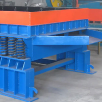 L125 Foundry Résine Sable Vibrer Shakeout Machine