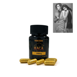 Cápsulas de Maca <span class=keywords><strong>para</strong></span> Agrandamiento Masculino OEM ODM, Píldoras <span class=keywords><strong>para</strong></span> Mejorar el Rendimiento Masculino, Mayor Duración y Tamaño, 30 Cápsulas - Product Image 1