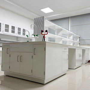 Tùy chỉnh Trường Đại Học chống cháy phòng thí nghiệm bàn làm việc chống cháy phòng thí nghiệm khoa học bàn làm việc với bồn rửa - Product Image 6