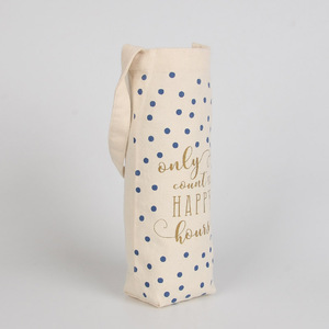 Bolsa de Lona con Estampado de Lunares Azules, Venta al Por Mayor de Fábrica - Bolso de Hombro Ligero <span class=keywords><strong>para</strong></span> Agua y Vino, Precio Promocional - Product Image 4