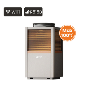 Pompe à chaleur professionnelle haute température 100°C pour eau chaude, chauffage solaire/électrique, usage extérieur hôtelier, avec support français et Wi-Fi intelligent - Product Image 1