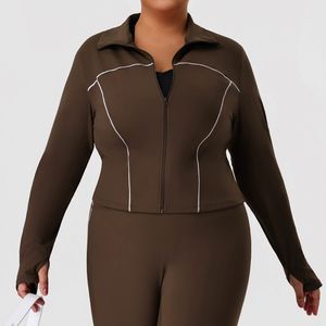 Chaqueta Deportiva para <span class=keywords><strong>Mujer</strong></span>, Talla Grande, con Bolsillos con Cremallera y Manga Larga - Product Image 4