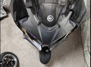 <span class=keywords><strong>Carenado</strong></span> de Motocicleta Yamaha <span class=keywords><strong>R6</strong></span> de Fibra de Carbono y Plástico, Parte Delantera Fija, NMAX 155, CFMOTO 250SR, Kawasaki Ninja400, Modificación/Actualización, Nuevo - Product Image 4