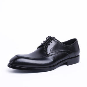 Chaussures Oxford en cuir véritable authentique, à enfiler, bout pointu, respirantes, avec soutien de la voûte plantaire, imperméables, pour hommes - Product Image 4