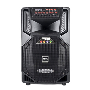 Altavoz Karaoke con Bluetooth <span class=keywords><strong>JBA</strong></span> T-6C de 12 Pulgadas, con Ruedas, de Plástico Azul, Proveedor de Fábrica de Guangzhou - Product Image 1