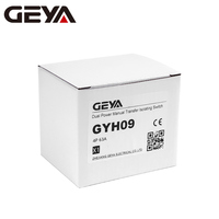 GEYA GYHO9-63 4P 63A Interrupteur de transfert manuel sur rail DIN avec interverrouillage, disjoncteur 1P 2P 3P 4P, commutateur de transfert MCB